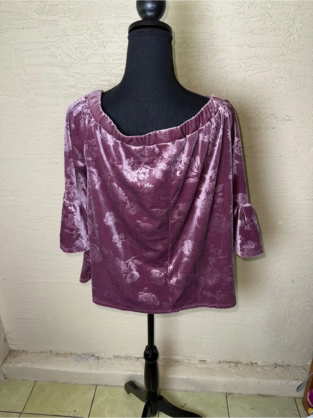 Current Project Velvet Off The Shoulder Romantic Coquette Whimsygoth Boho Luxe L
